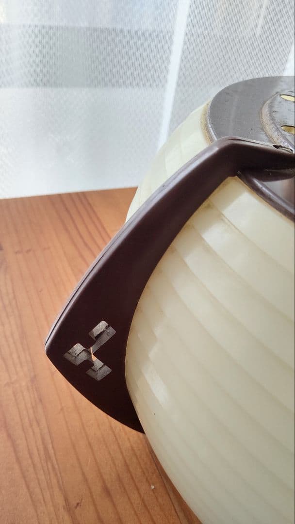 昭和レトロ　照明　シェード　とても古い電気　家紋　大正アンティーク