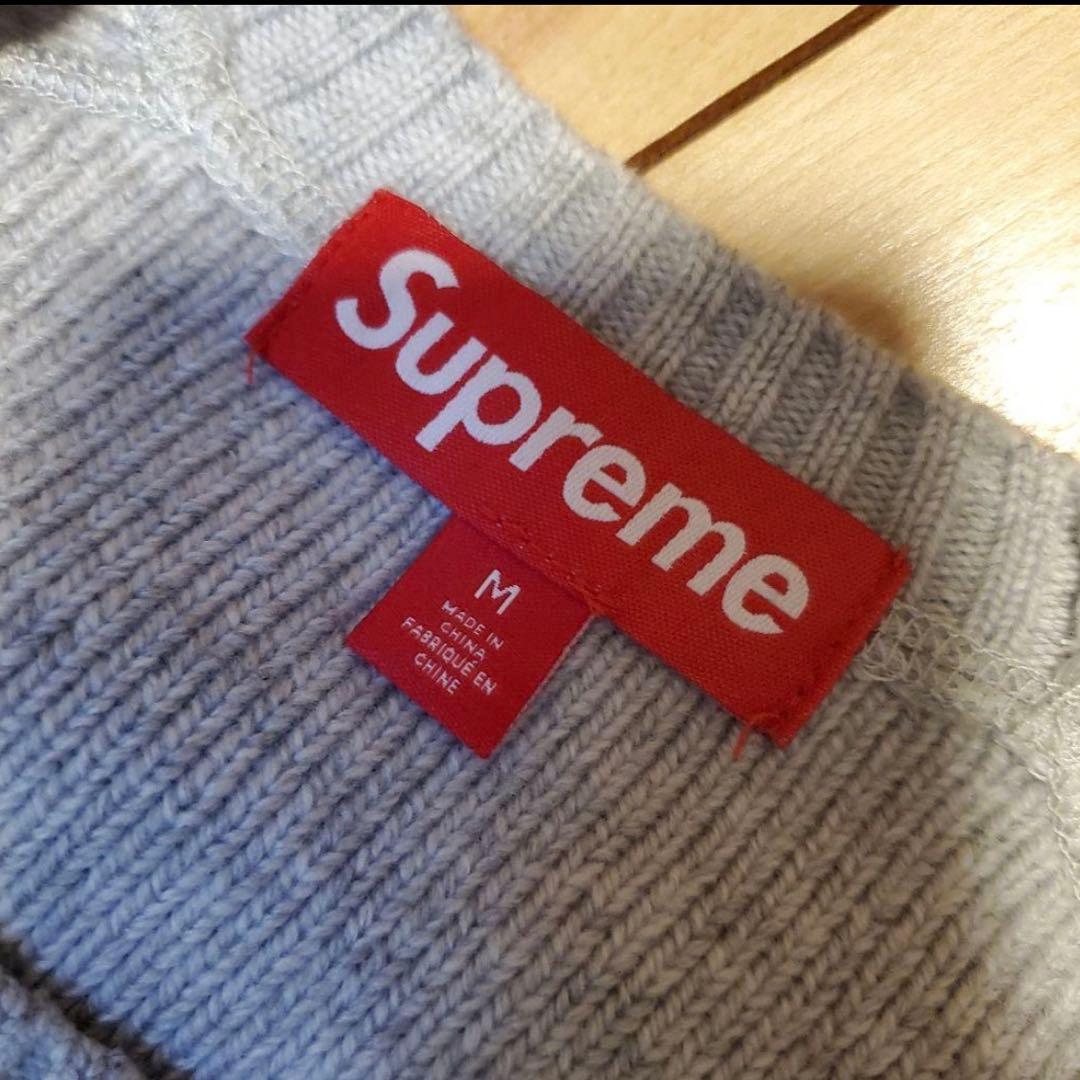 【極美品】Supreme Terry Small Box Sweater M