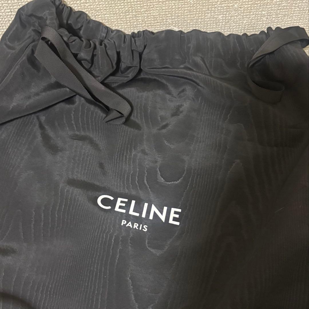 ★新品ナノ サプル CELINE クラシック パニエ / ラフィア＆カーフスキン