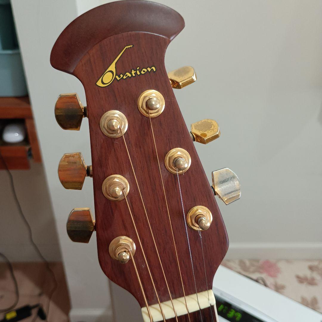 美品 低弦高 オベーションギター セレブリティデラックス ディープボール