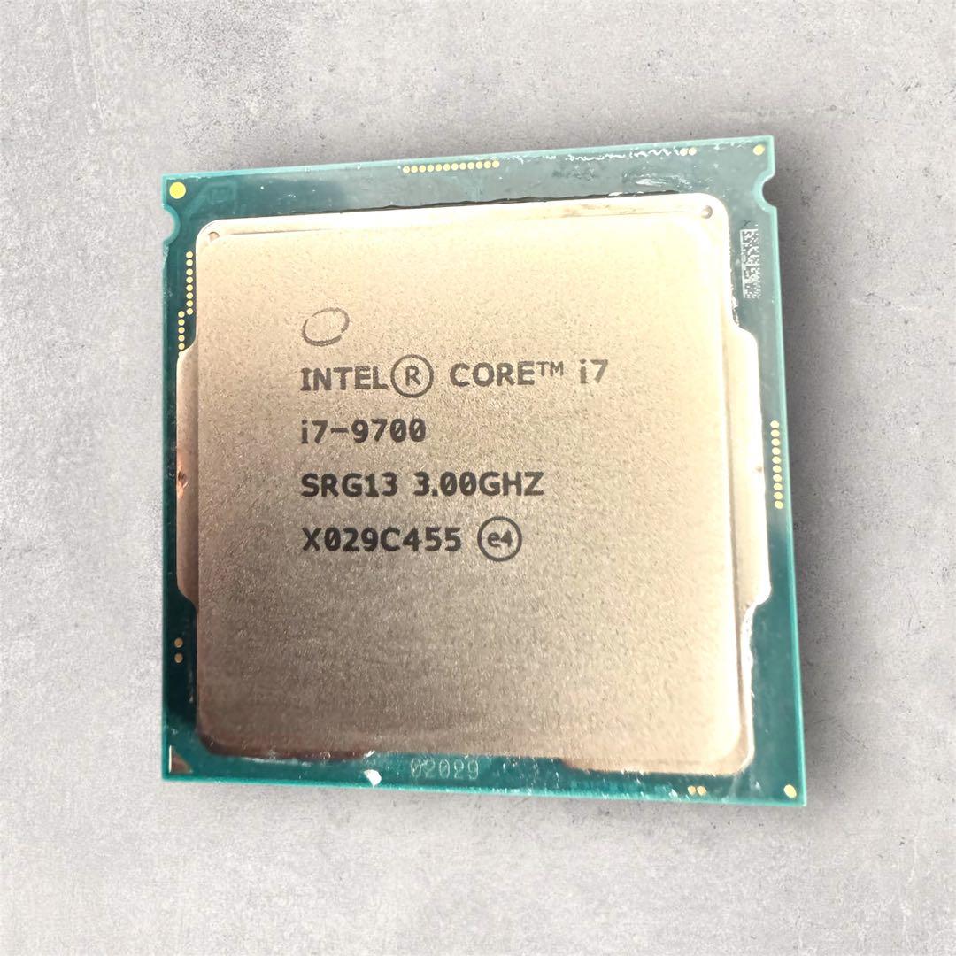 Intel Core i7-9700 (LGA1151 / 第9世代) CPU
