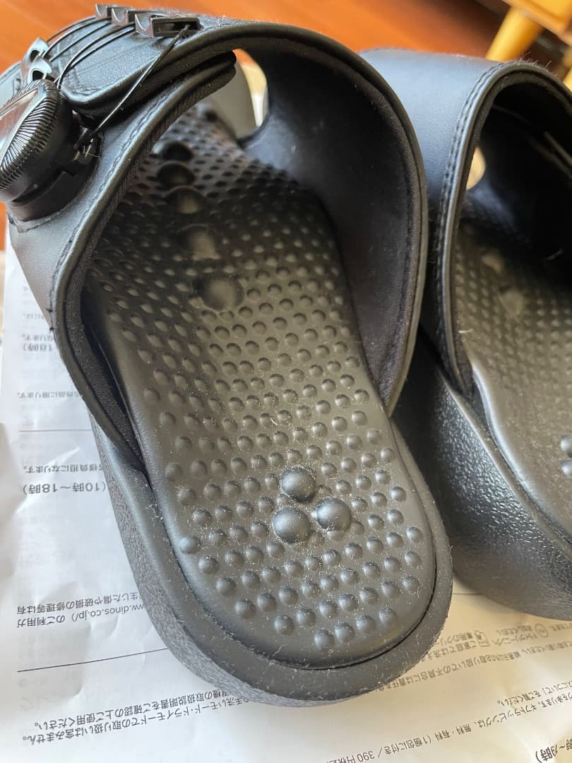 2025年モデル 兼子ストレッチサンダル DX ブラック 「未使用」