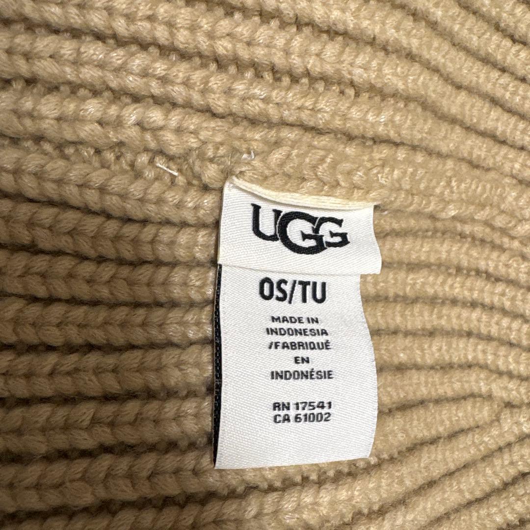 UGG ベージュ ニット帽