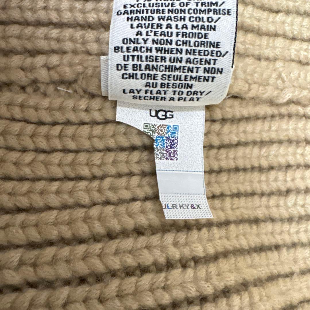 UGG ベージュ ニット帽