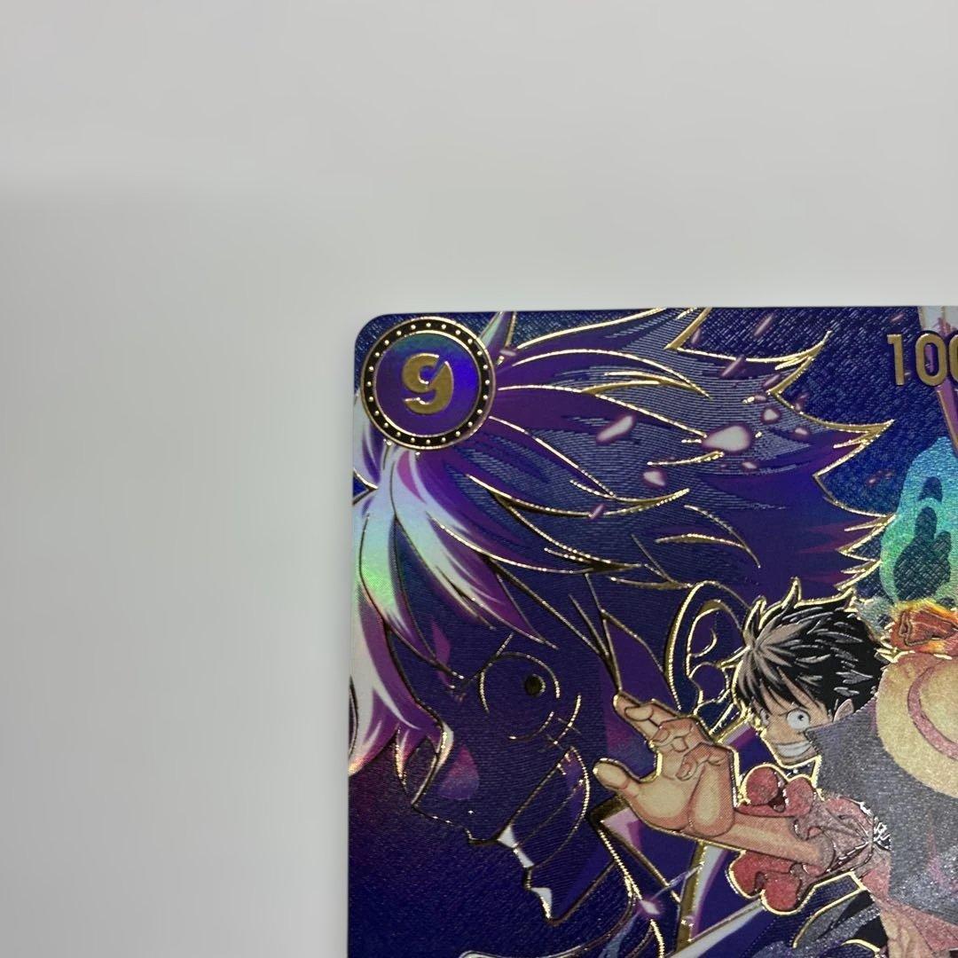 ワンピースカード 受け継がれる意志　ルフィ　SP スペシャルカード パラレ