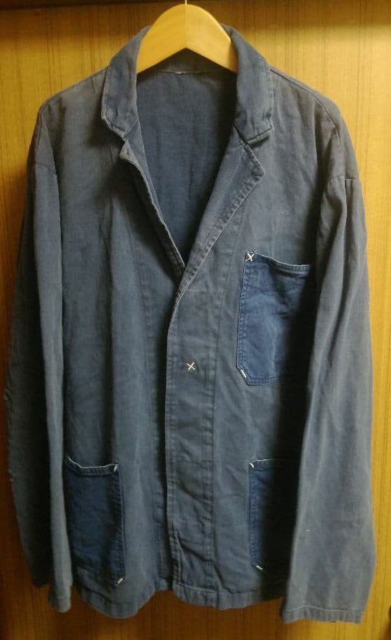 〈Clothes〉再構築 リメイク Euroアトリエジャケット ワークジャケット
