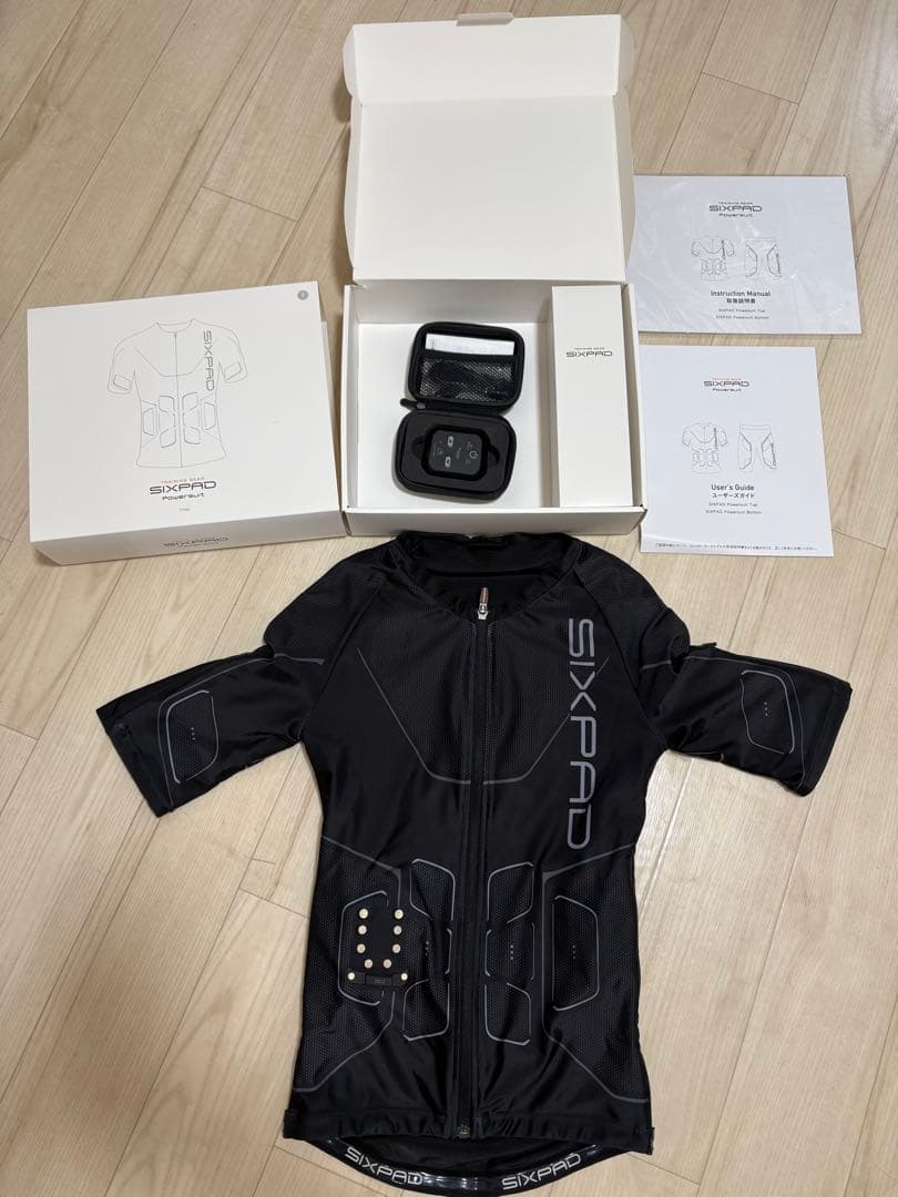 【送料無料】SIXPAD上下セット｜美品・動作良好・付属品充実！