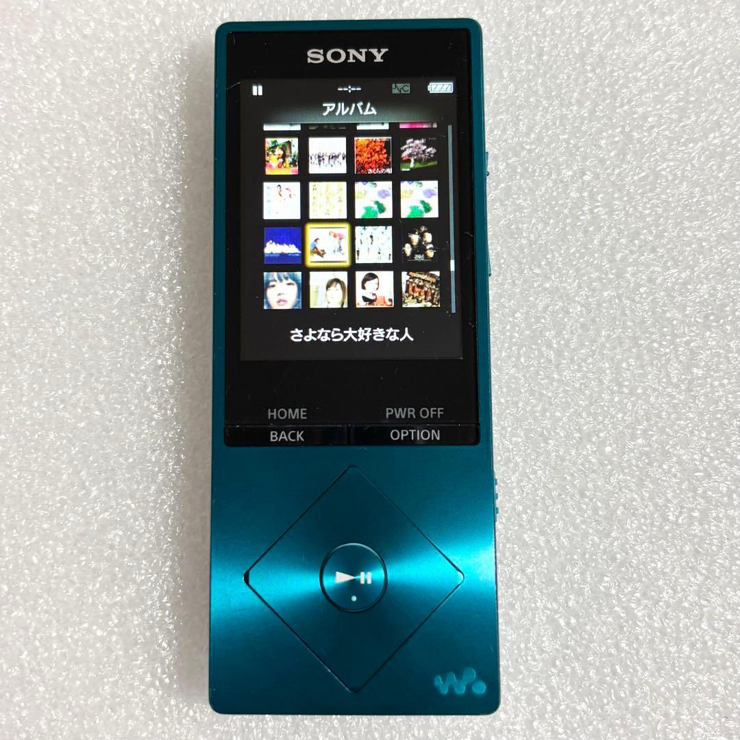 【バッテリー良好】ソニー　ウォークマン　NW-A25 ビリジアンブルー