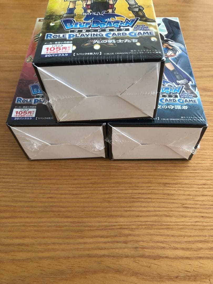 ブルードラゴン　ロールプレイングカードゲーム　未開封BOX 鳥山明