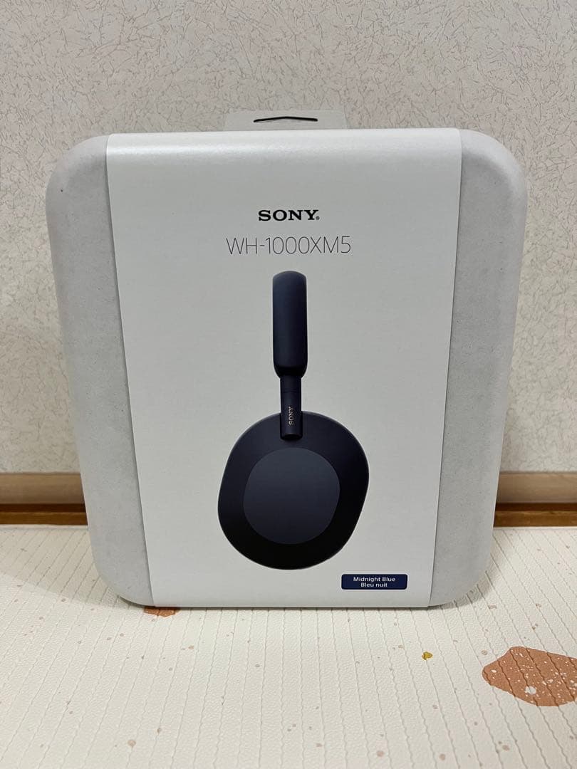 【新品未開封】SONY WH-1000XM5 ミッドナイトブルー 希少