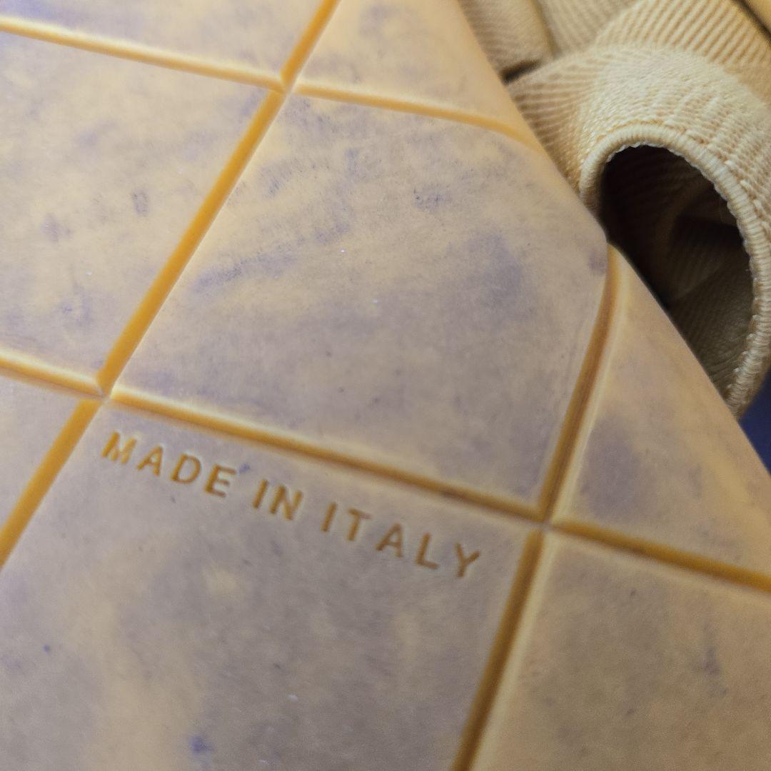 BOTTEGA VENETA/ ボッテガヴェネタ 黄色 サンダル 40 25cm