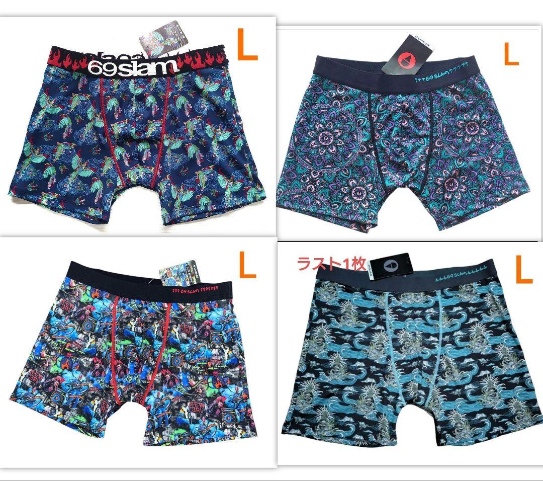 69slam ロックスラム ボクサーパンツ L-36