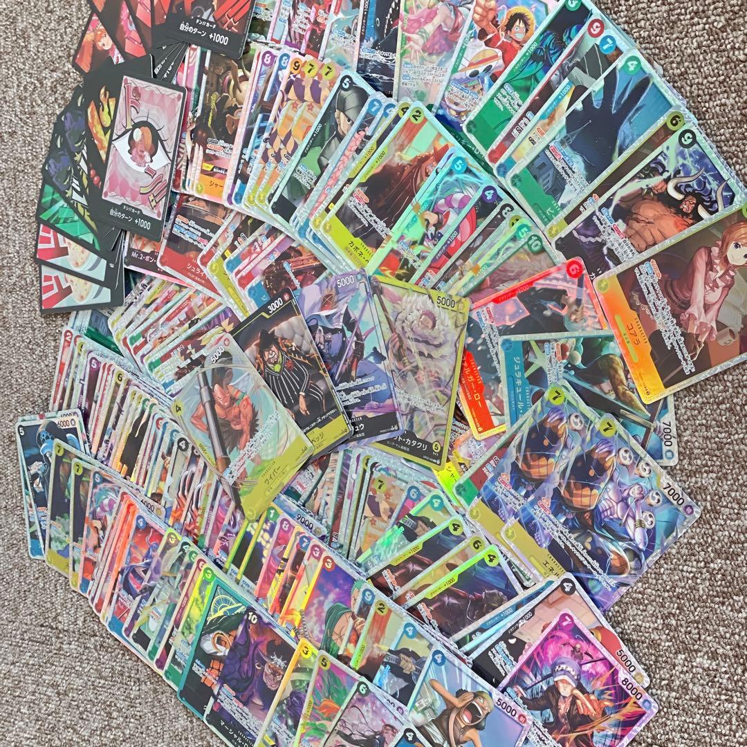 ワンピースカード　引退品　まとめ売り　SR 217枚　Rパラレル有り