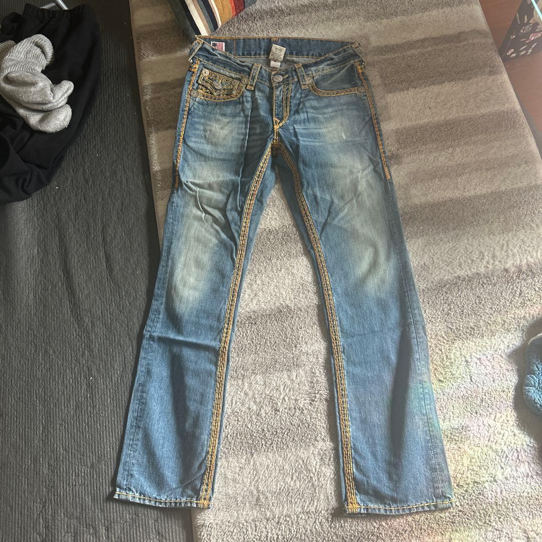 ひ*ろ様 TRUE RELIGION RICKY SUPER QT 34 レア