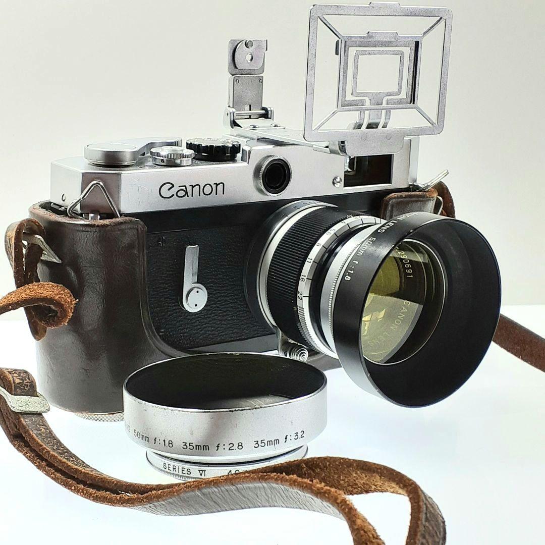 Canonキヤノン P (フレームファインダー等セット)