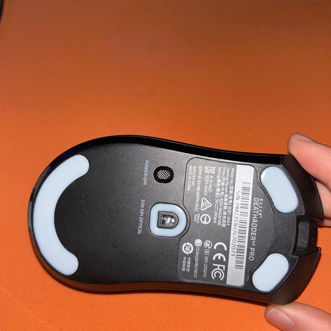 Razer DeathAdder V3 Pro 本体　全品完備