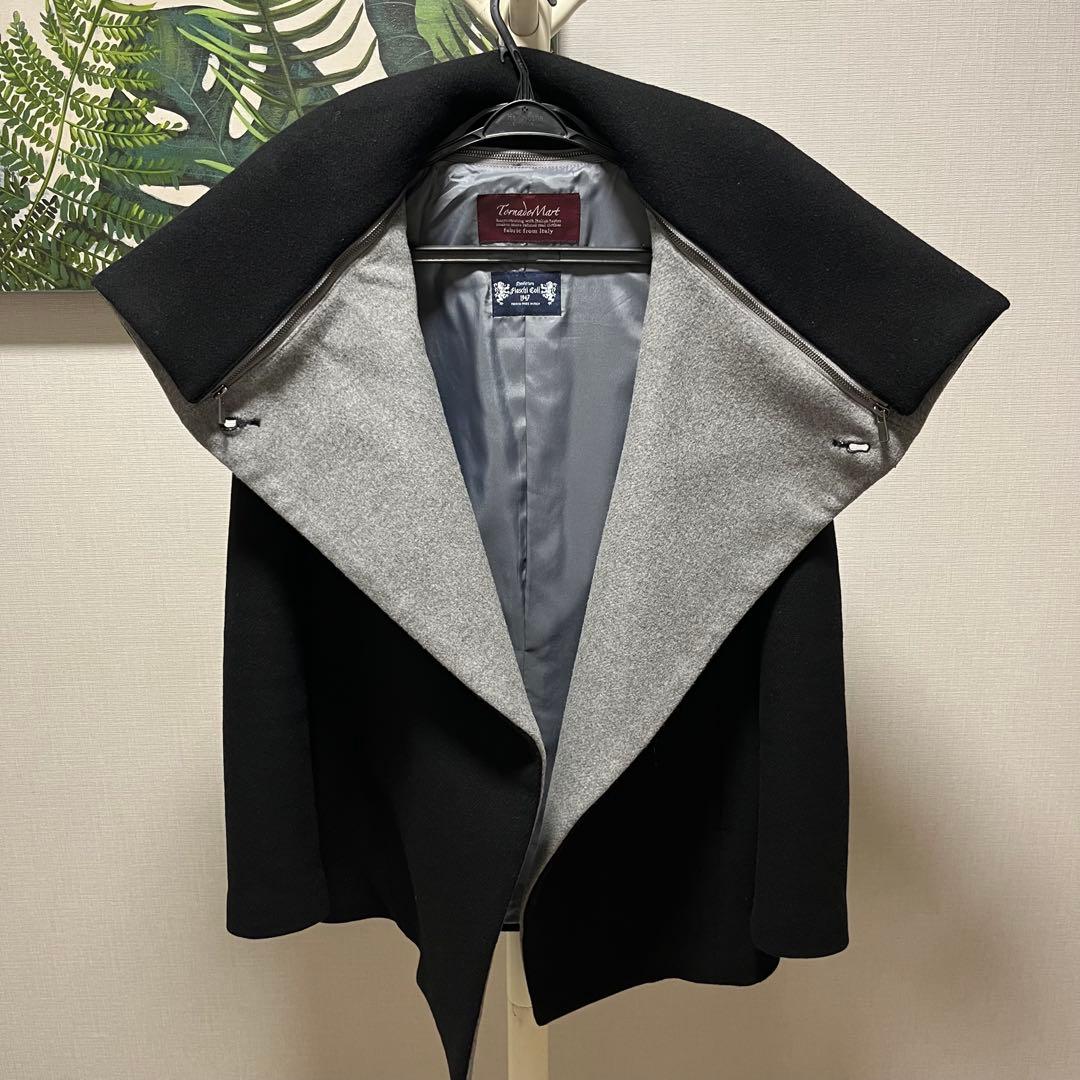 TORNADO MART. ダッフルコート 黒