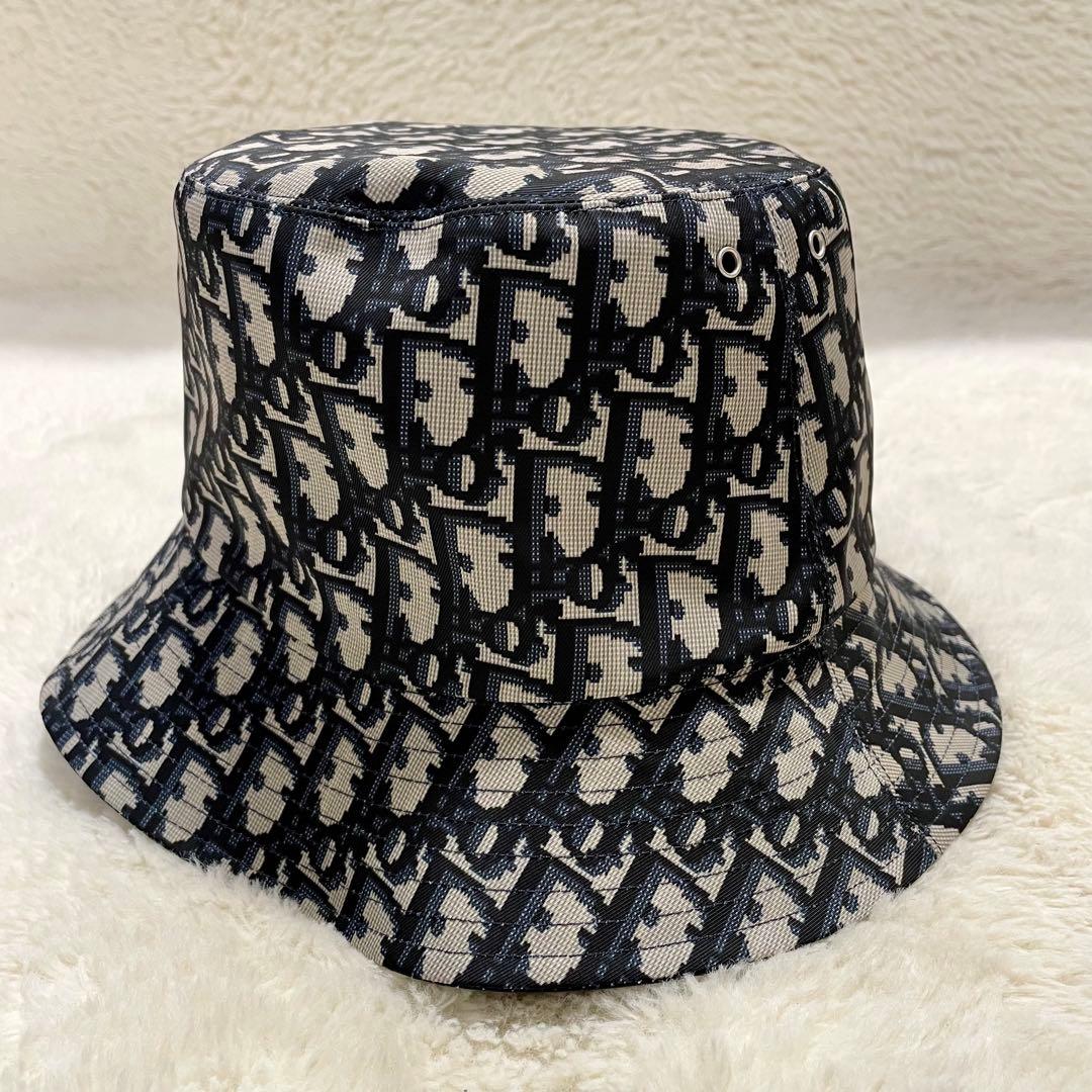 クリスチャンディオール テディ―D オブリークリバーシブル ボブハット