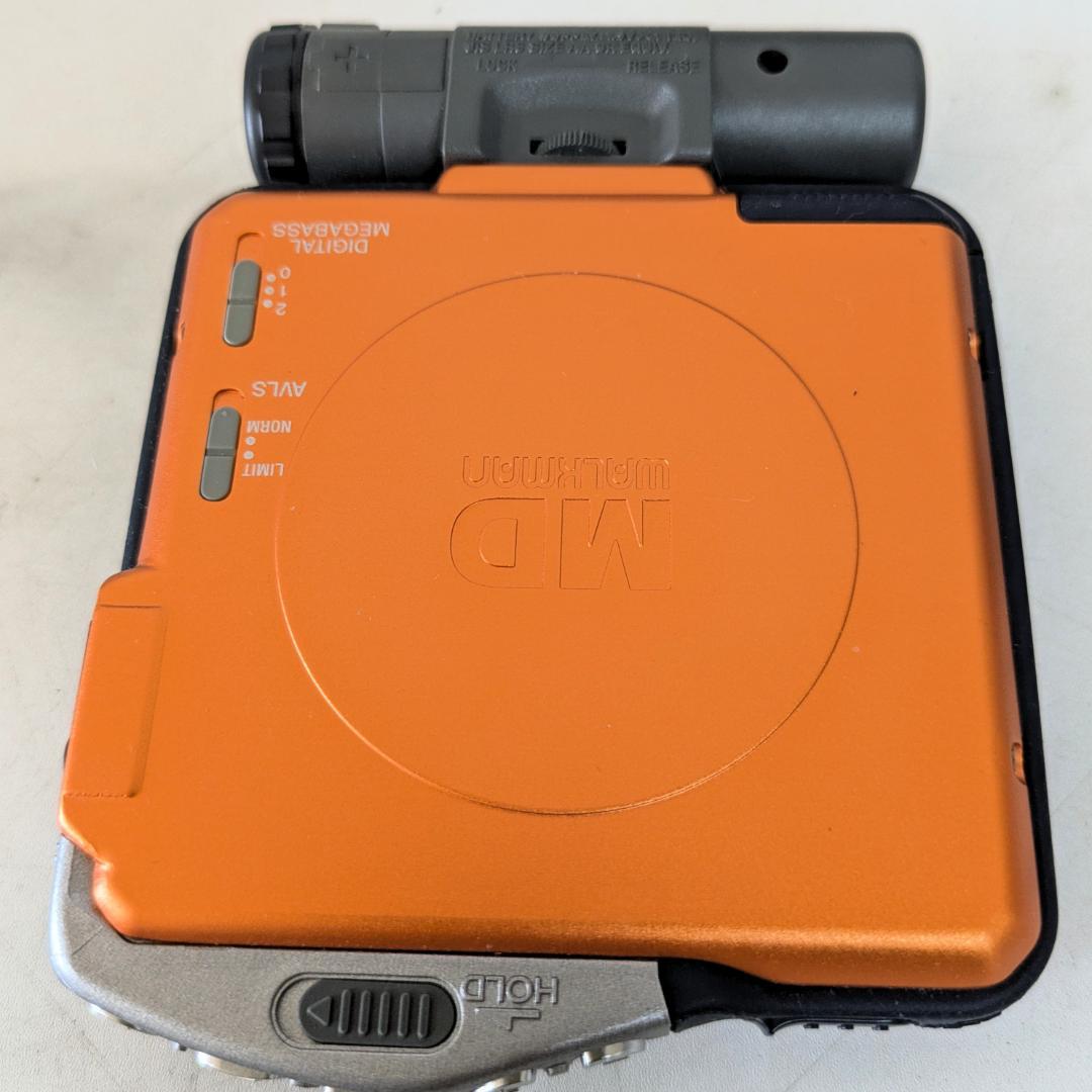 ジャンク　SONY WALKMAN ウォークマン MZ-E45 オレンジ