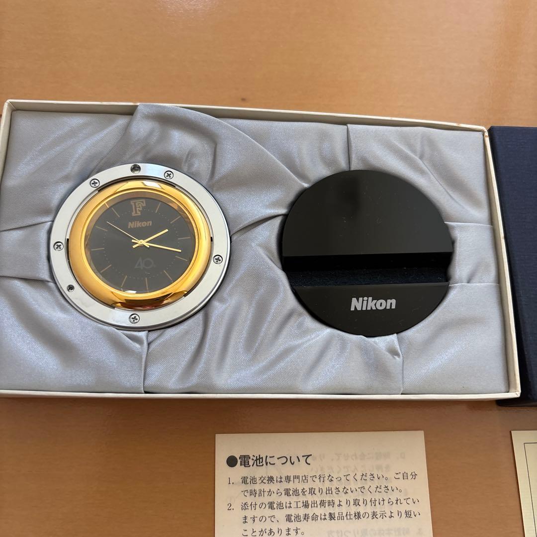 Nikonオリジナル　Fマウントクロック