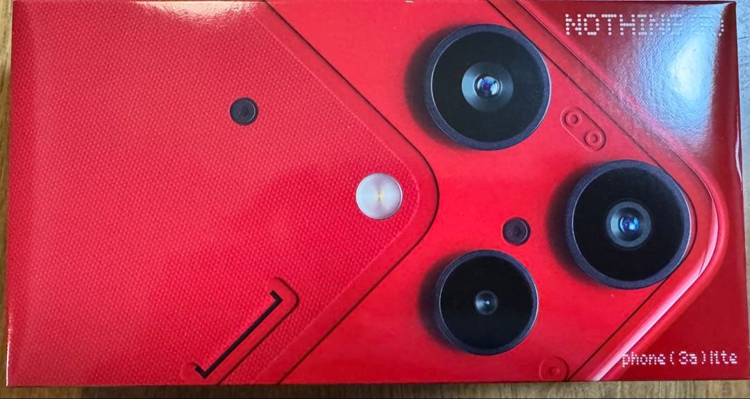 【新品未開封】Nothing Phone (3a) liteレッド楽天限定カラー