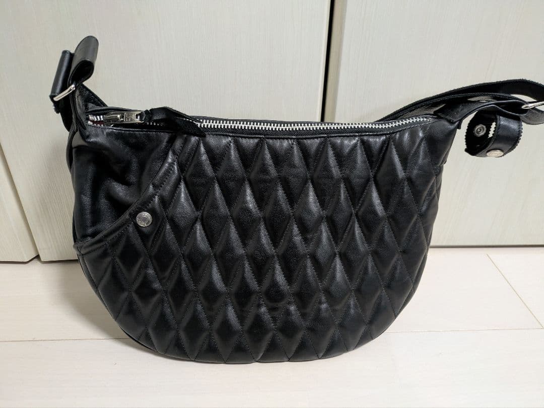 【美品】Schott レザー バナナバッグ