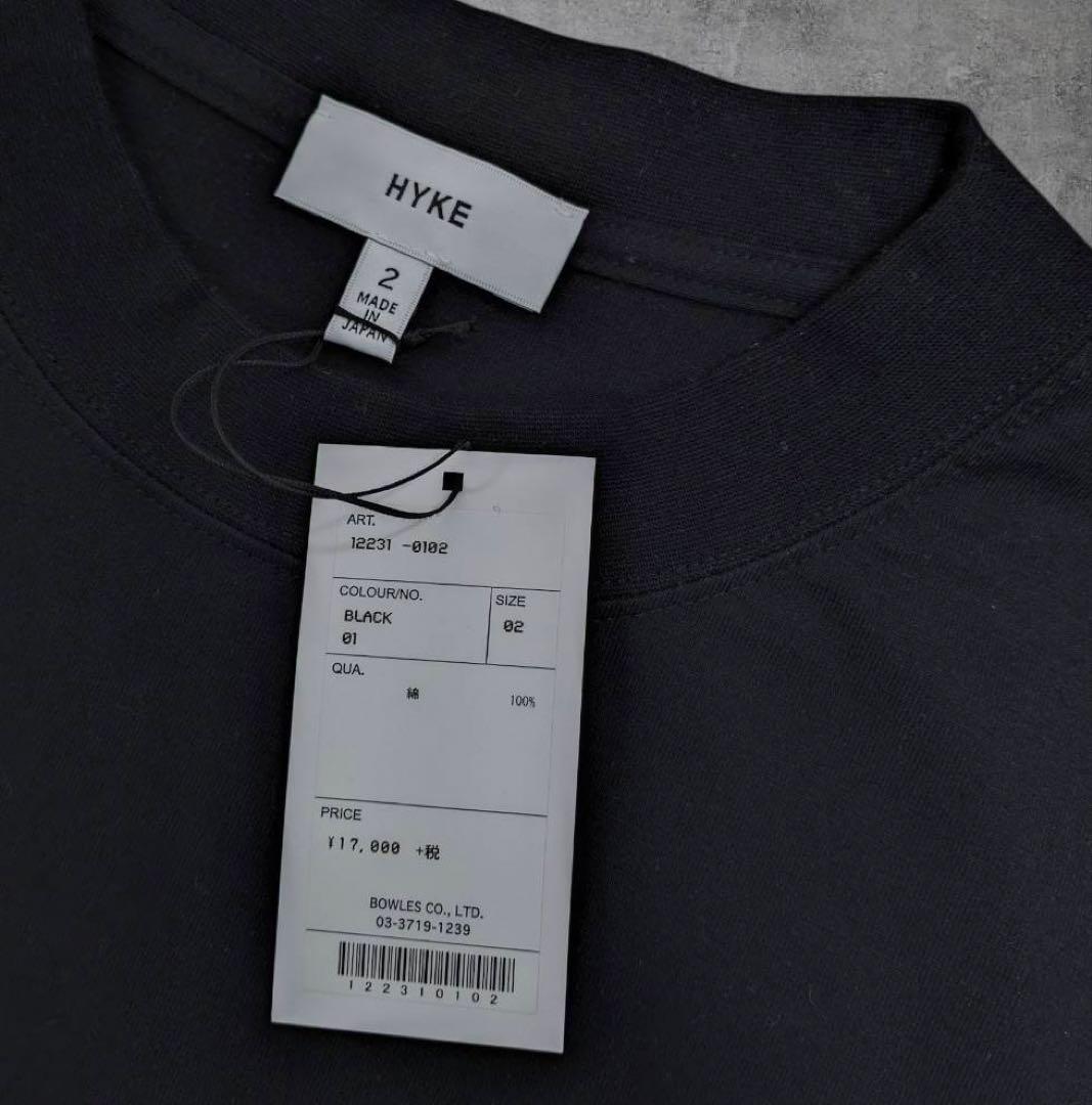 【新品】ハイク 長袖 ボリュームスリーブ カットソー 黒 size2