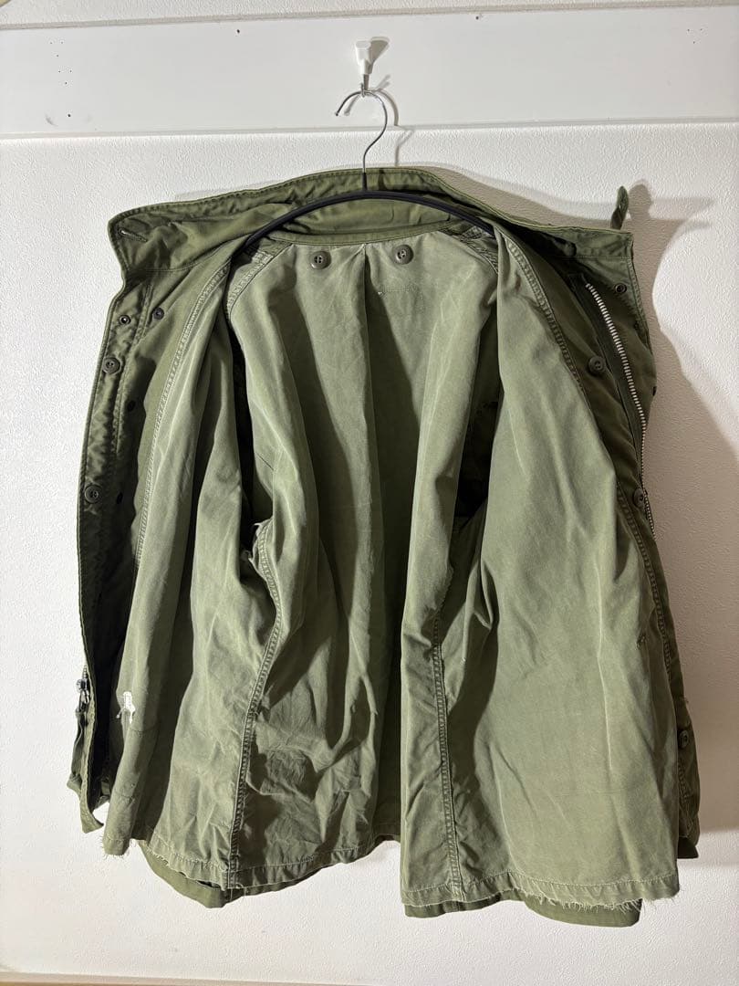 M65フィールドジャケット1st medium-short 実物
