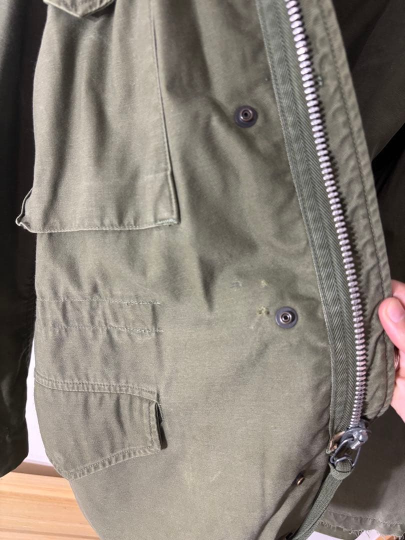 M65フィールドジャケット1st medium-short 実物