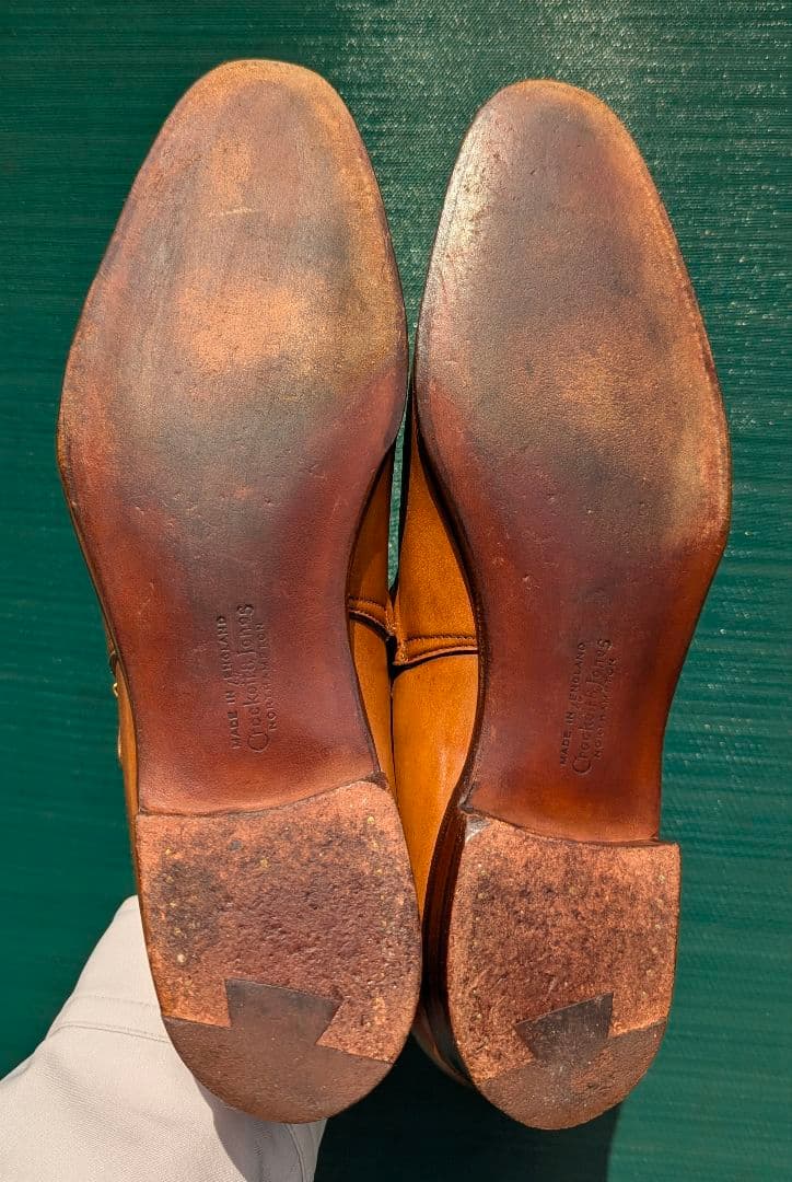 1*1様 美品クロケット&ジョーンズpullman7Dハンドグレードブーティ箱付