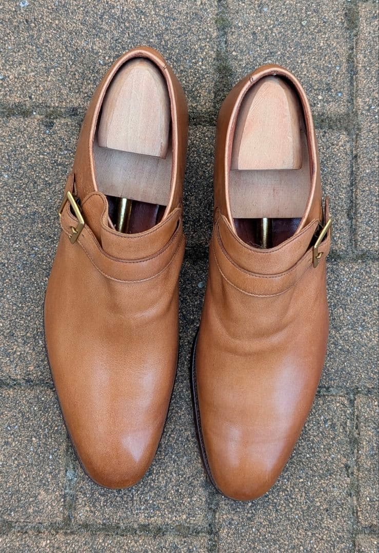 1*1様 美品クロケット&ジョーンズpullman7Dハンドグレードブーティ箱付