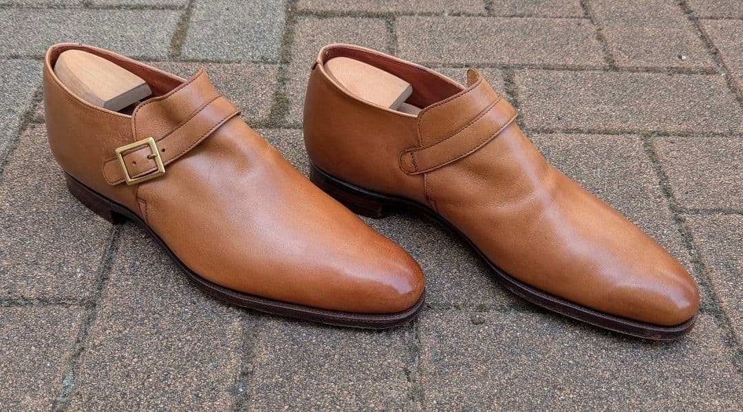 1*1様 美品クロケット&ジョーンズpullman7Dハンドグレードブーティ箱付