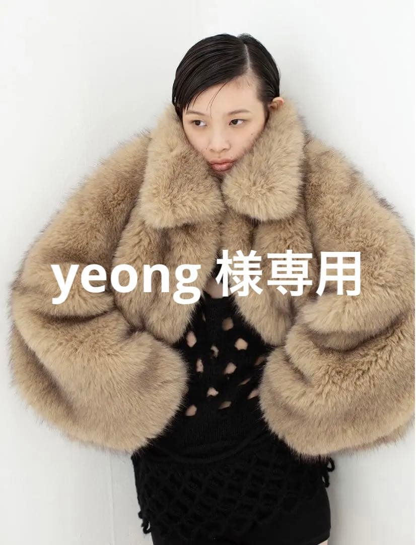 leinwande ファーコート　ラインヴァンド