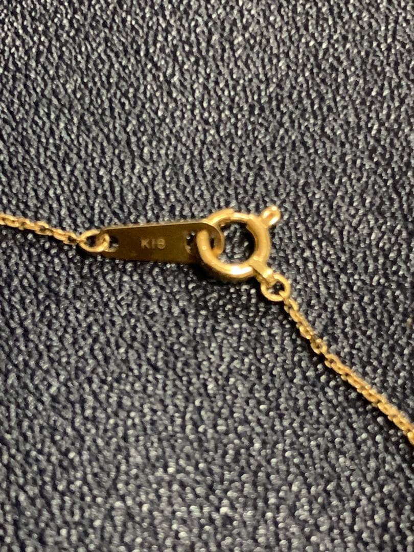 スカラベ　ネックレス　K18YG イエローゴールド