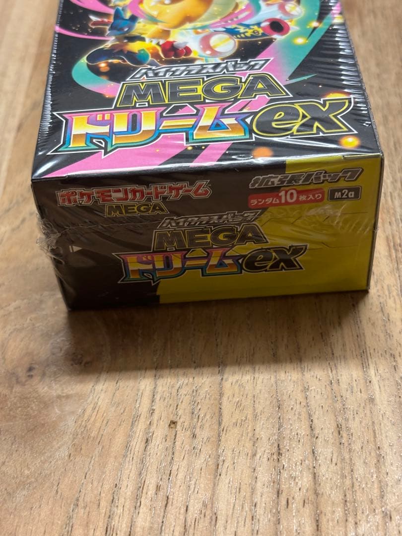 シュリンク付き　ポケモンカード　MEGAドリームex 4BOX