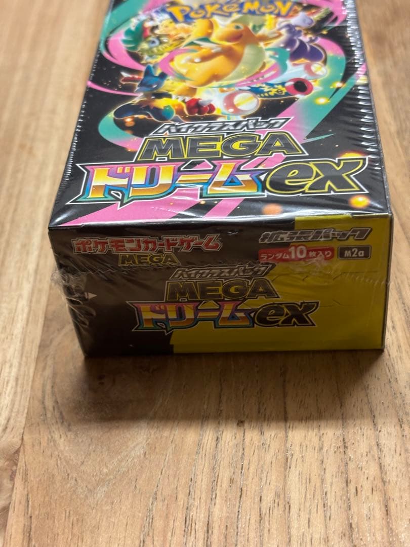 シュリンク付き　ポケモンカード　MEGAドリームex 4BOX