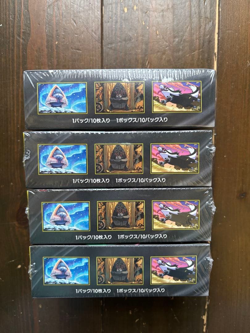 シュリンク付き　ポケモンカード　MEGAドリームex 4BOX