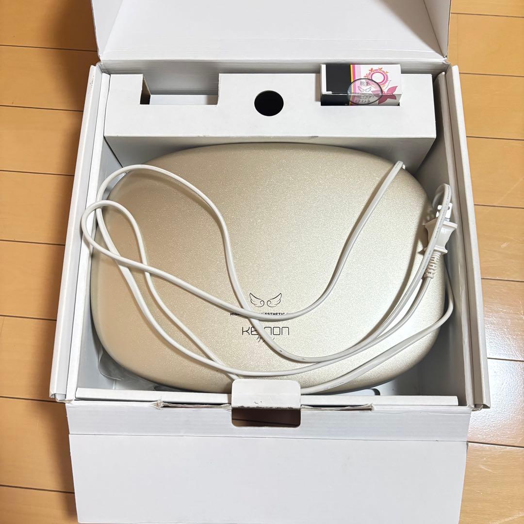 ケノン ver.6.2（ゴールド）ノーマルカートリッジ・美顔カートリッジ付き