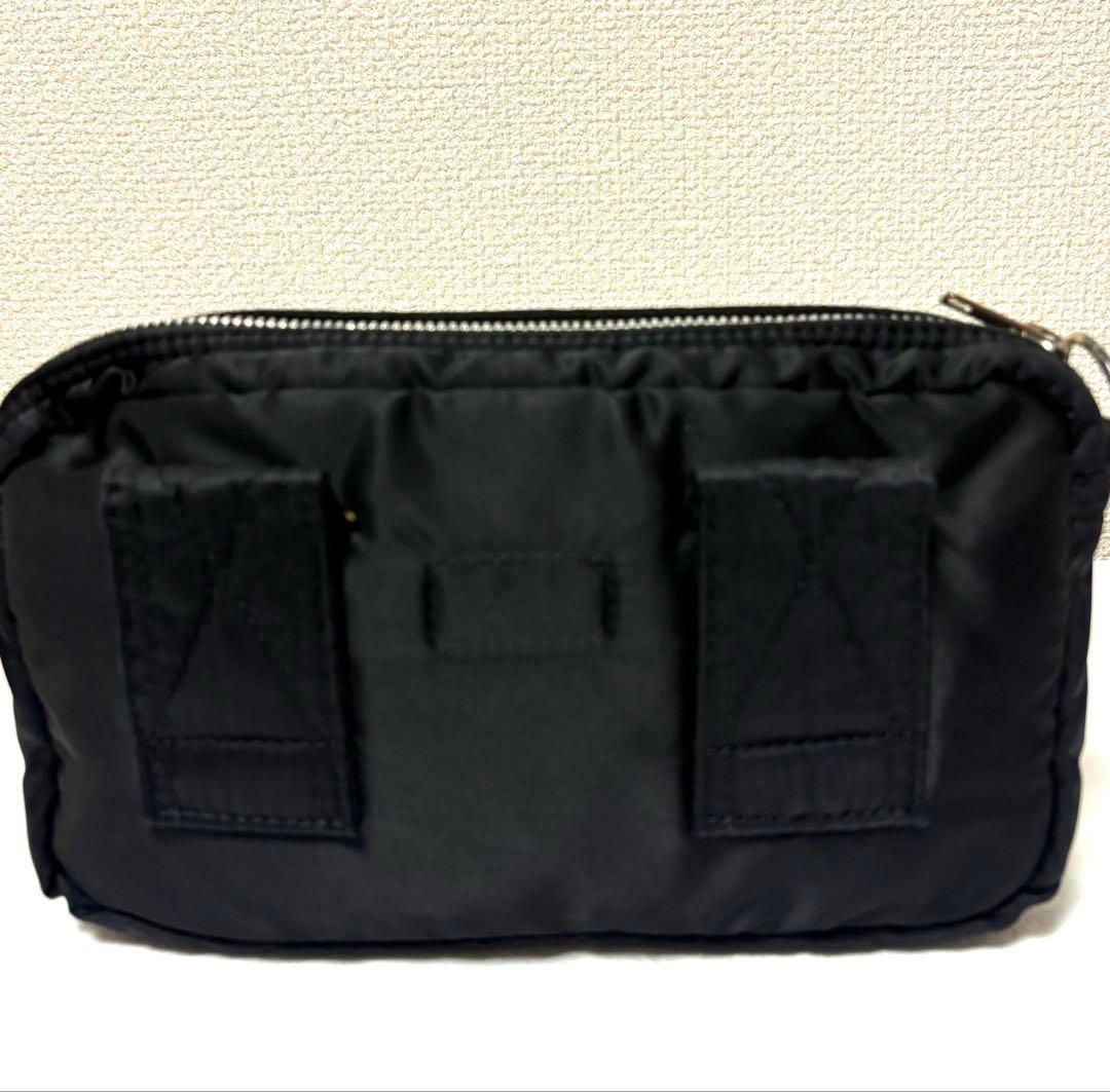 【美品】【2way】ポーター タンカー ミニ ショルダーバック ポーチ ブラック