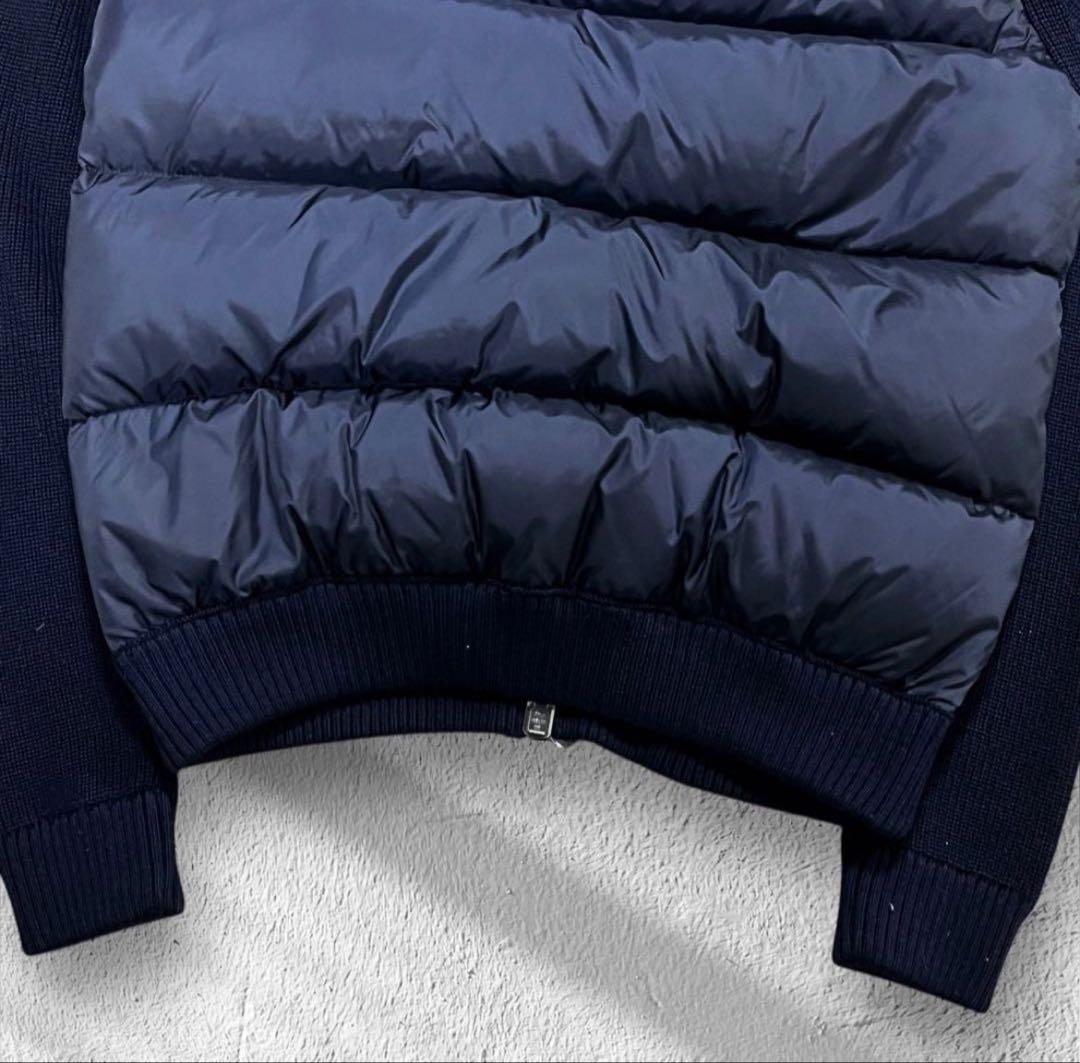 【翌朝発送可能】　モンクレール　マグリオン　トリコット　ニットダウン　Lサイズ