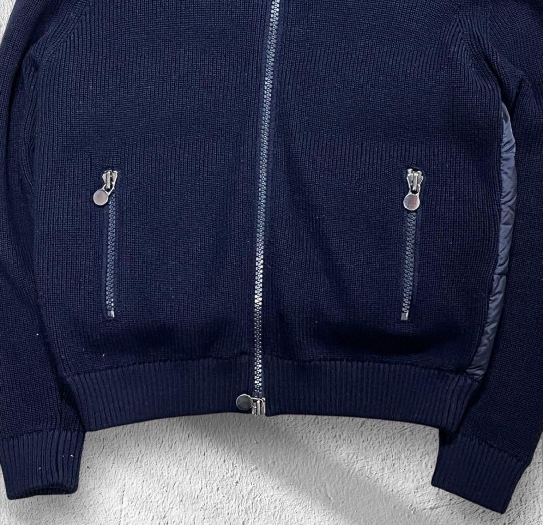 【翌朝発送可能】　モンクレール　マグリオン　トリコット　ニットダウン　Lサイズ