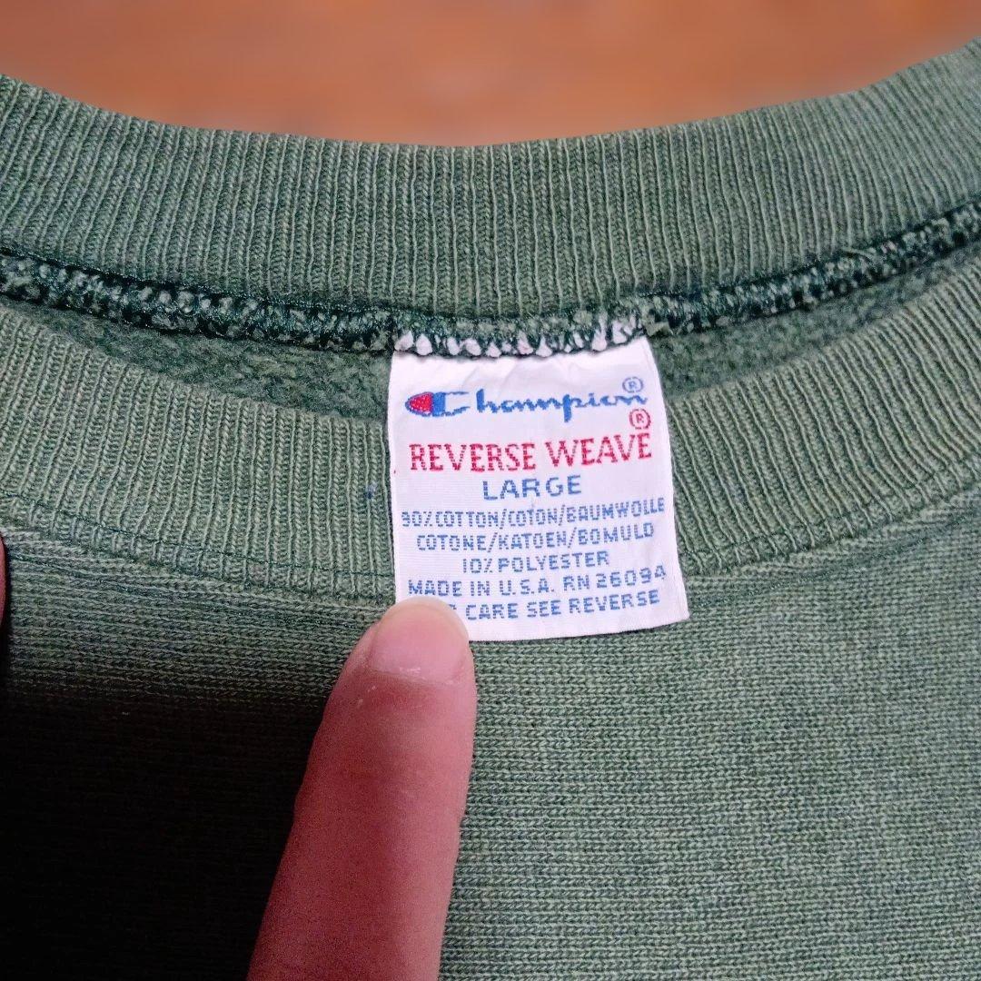 p*o様 Champion Iowa 50 リバースウィーブ トレーナー L