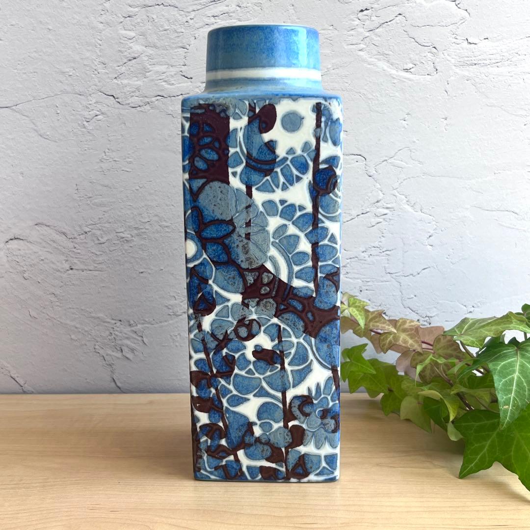 【未使用】ロイヤルコペンハーゲン BACA バッカ フラワーベース 22cm