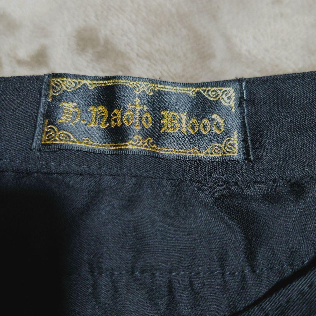A. Naoto Blood 黒 フリル ミニスカート