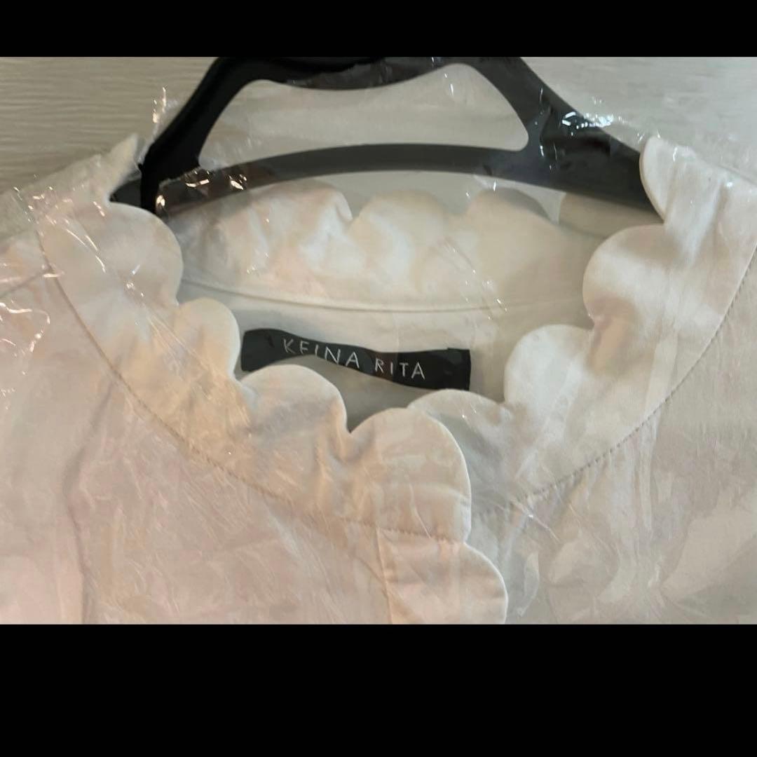 ケイナリタ　スカラップブラウス　38