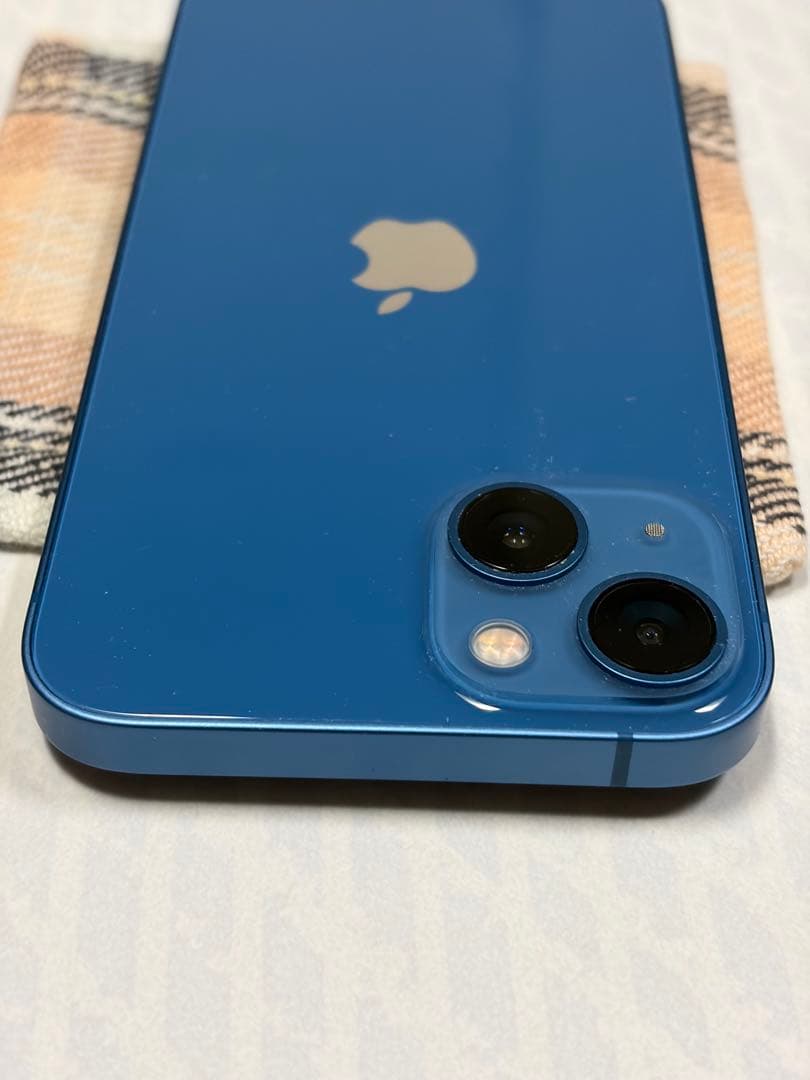 iPhone13 128G ブルー本体　箱あり　オマケ付き