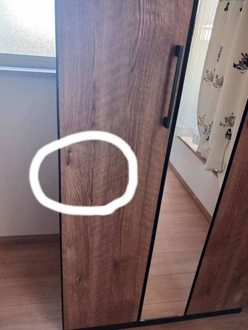 クローゼット　ワードローブ　幅80×高さ180×奥行57cm