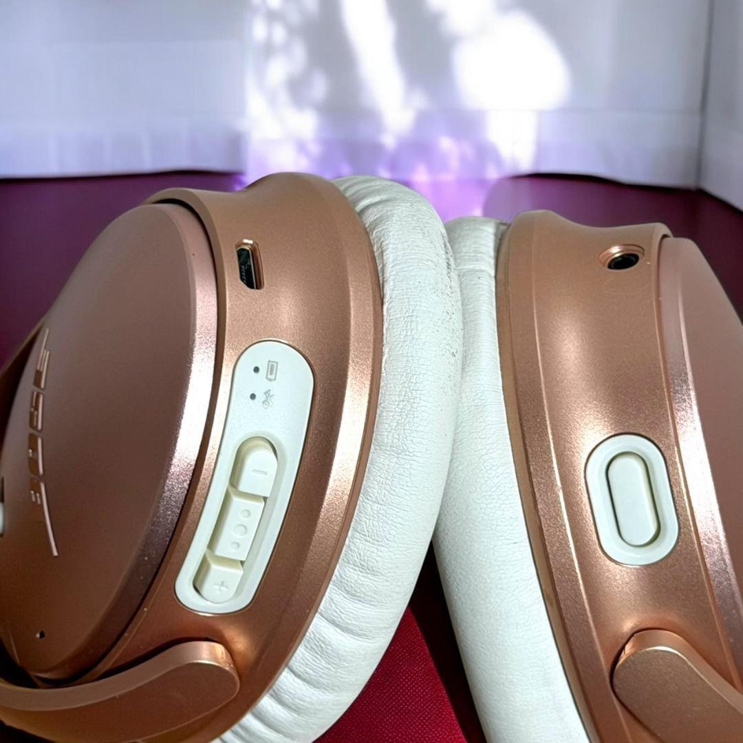☆限定色 極美品 Bose QC35 ワイヤレスヘッドホン II ローズゴールド
