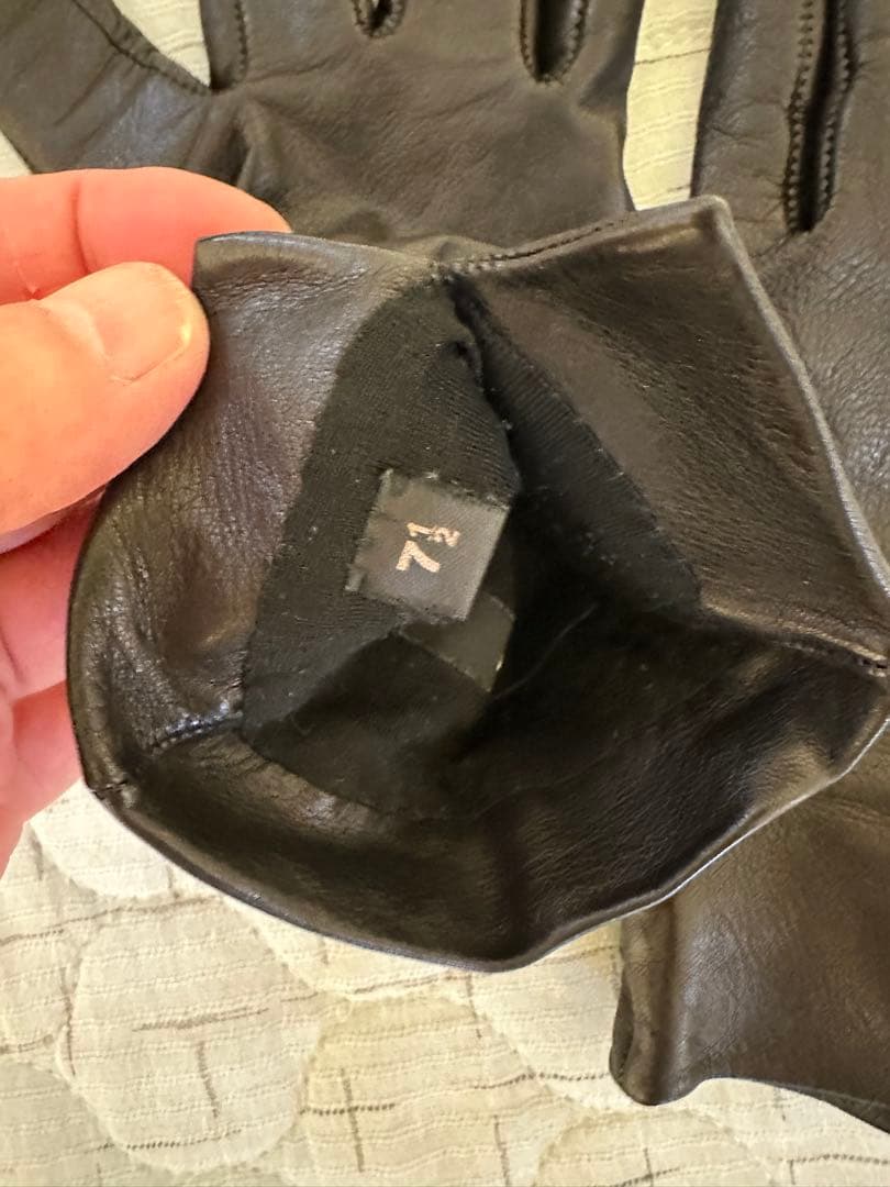 グッチ シェリーライン ホースビット ラムレザー手袋 サイズ7 1/2