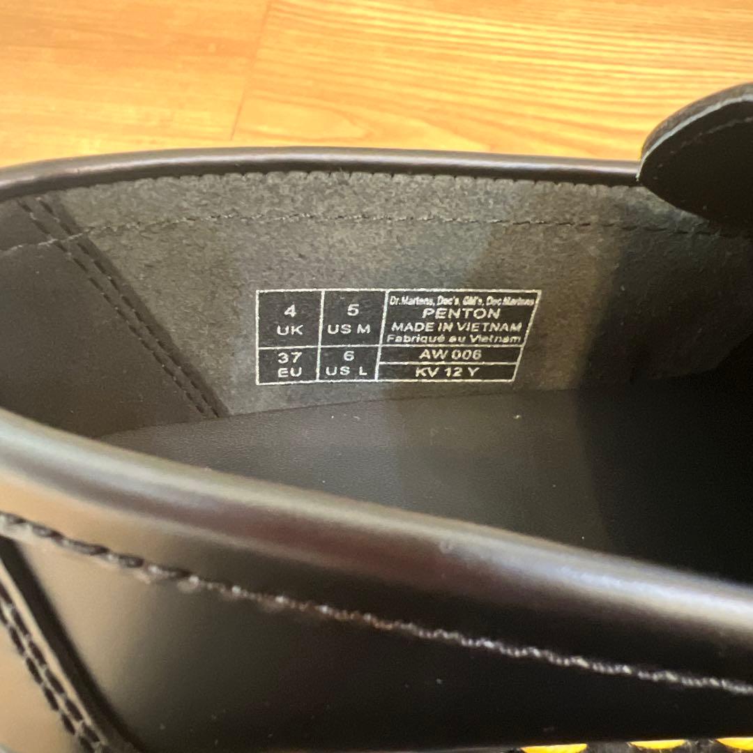 Dr. Martens ブラック ローファー 37 EU
